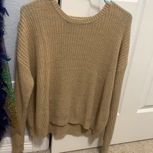 Forever 21 gold/beige sweater